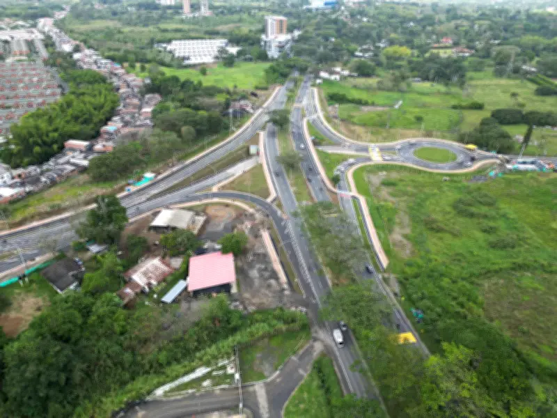 Intersección Galicia en Pereira se inaugura, pero proyecto Vías del Samán enfrenta incertidumbre financiera