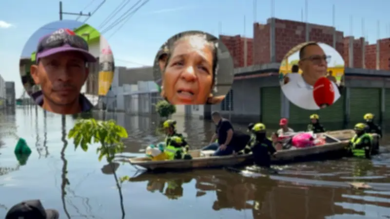 Inundaciones en Córdoba: Familias desplazadas claman ayuda tras perderlo todo en tragedia invernal