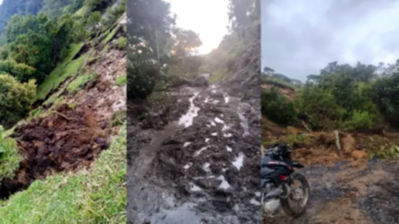 Invierno deteriora corredores viales en Santander, Sucre y Jesús María incomunicados