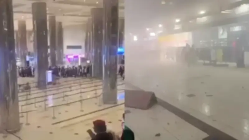 Irán lanza ataque con drones contra aeropuerto de Dubái, desatan evacuación masiva