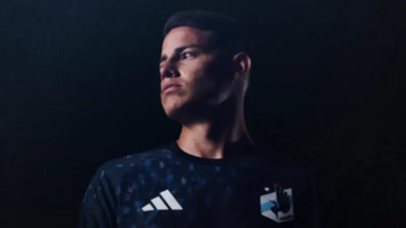 James Rodríguez protagoniza lanzamiento de camiseta del Minnesota United: precios y detalles