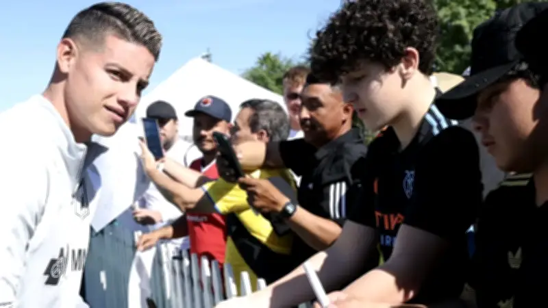 James Rodríguez recibe visa y se acerca su debut oficial con Minnesota United en la MLS