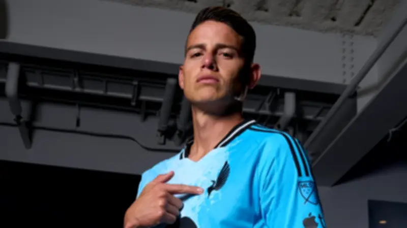 James Rodríguez se alista para su debut con Minnesota United en la MLS