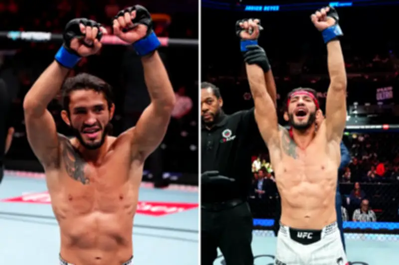 Javier 'Blair' Reyes triunfa en su debut en la UFC con nocaut técnico en México