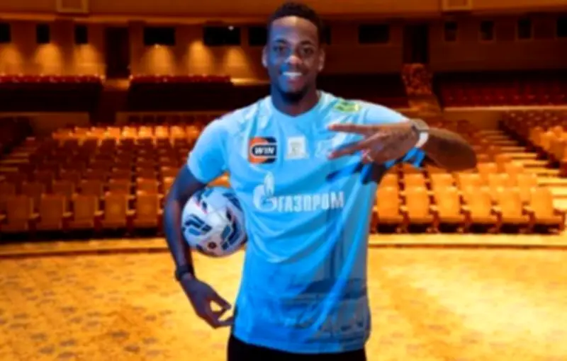 Jhon Jáder Durán enfrenta el frío extremo en su llegada al Zenit de Rusia