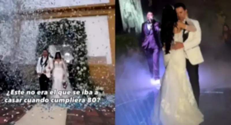 Jhonny Rivera y Jenny López se casan en Risaralda y viajarán a exóticos destinos de luna de miel