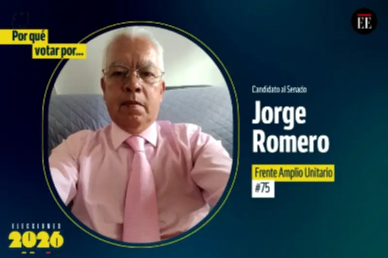 Jorge Alberto Romero: El candidato sin dinero que promete cambiar el Congreso desde la salud