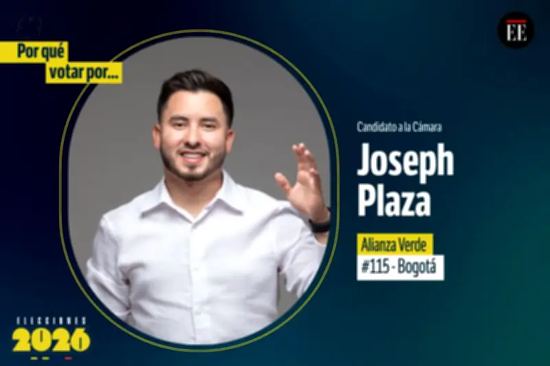 Joseph Switer Plaza Pinilla, candidato a la Cámara por Alianza Verde, expone sus propuestas