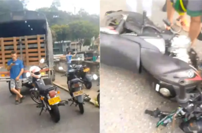 Joven de 17 años muere en trágico accidente en vía antigua a Floridablanca