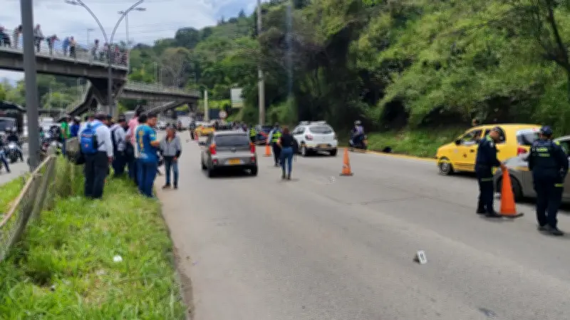 Joven de 23 años muere arrollada por tractomula en accidente múltiple en autopista Santander