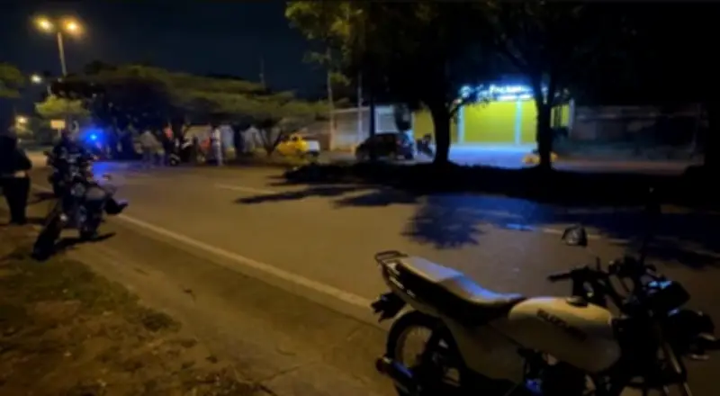 Joven motociclista fallece en trágico accidente nocturno en Los Patios, Norte de Santander
