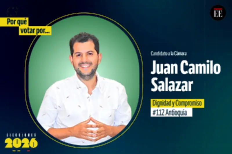 Juan Camilo Salazar: Un candidato al Congreso con agenda ambiental y anticorrupción