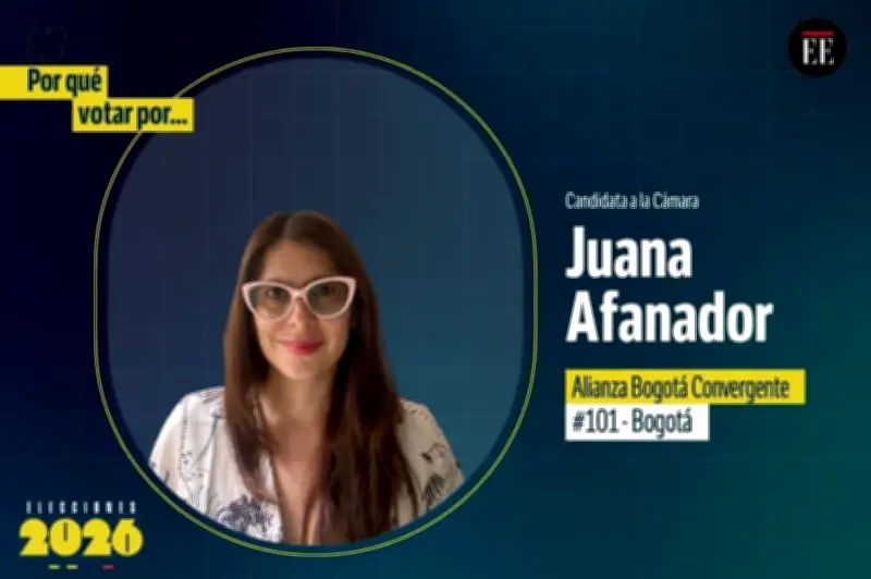 Juana Afanador, candidata a la Cámara, revela sus posturas sobre fuero, paz y reformas