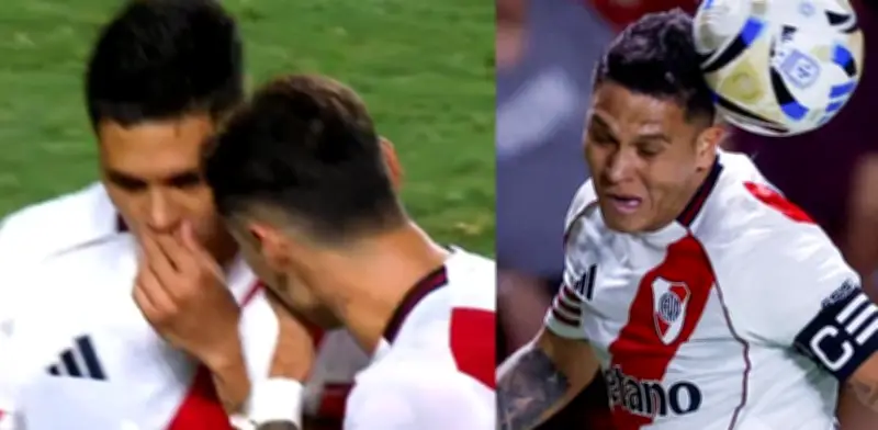 Juanfer Quintero asume la crítica en la crisis de River Plate: 'Ese no es nuestro nivel'
