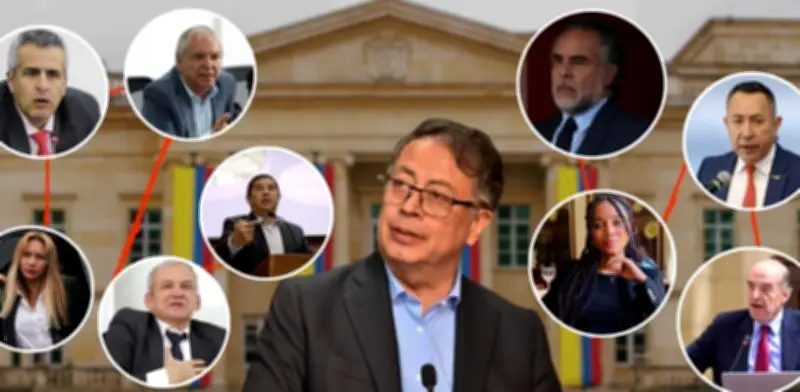 Justicia avanza contra alfiles de Petro: capturas, imputaciones y casos de corrupción se acumulan