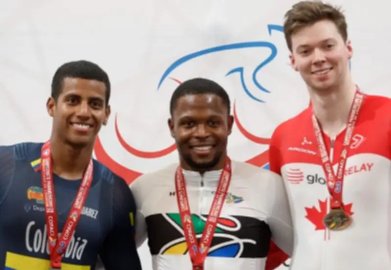 Kevin Quintero subcampeón panamericano de keirin: Colombia suma tres platas en ciclismo
