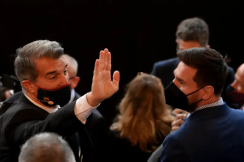 Laporta revela desplante de Messi en gala del Balón de Oro: 'No quiso saludarme'