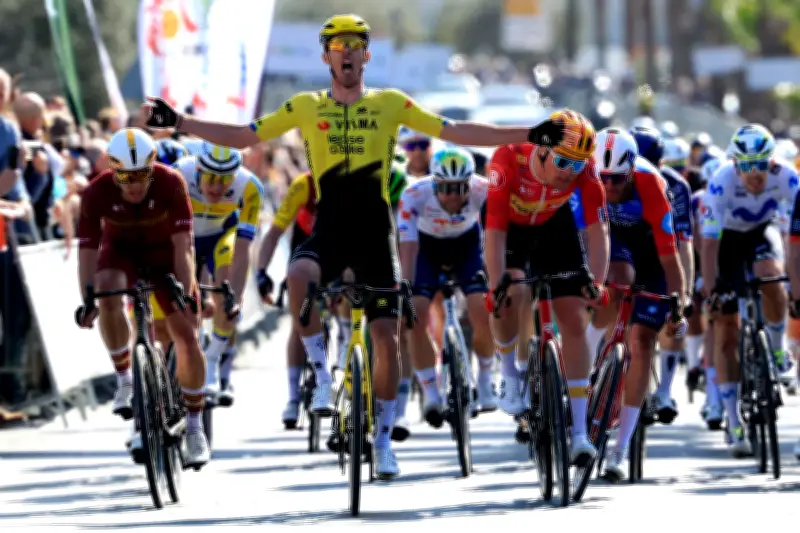 Laporte domina el sprint y lidera la Vuelta a Andalucía, colombianos con resultados mixtos