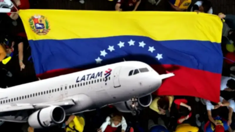 Latam anuncia fecha oficial para reanudar vuelos entre Bogotá y Caracas