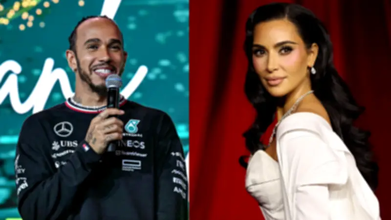 Lewis Hamilton y Kim Kardashian confirmarían su relación en el Super Bowl 2026