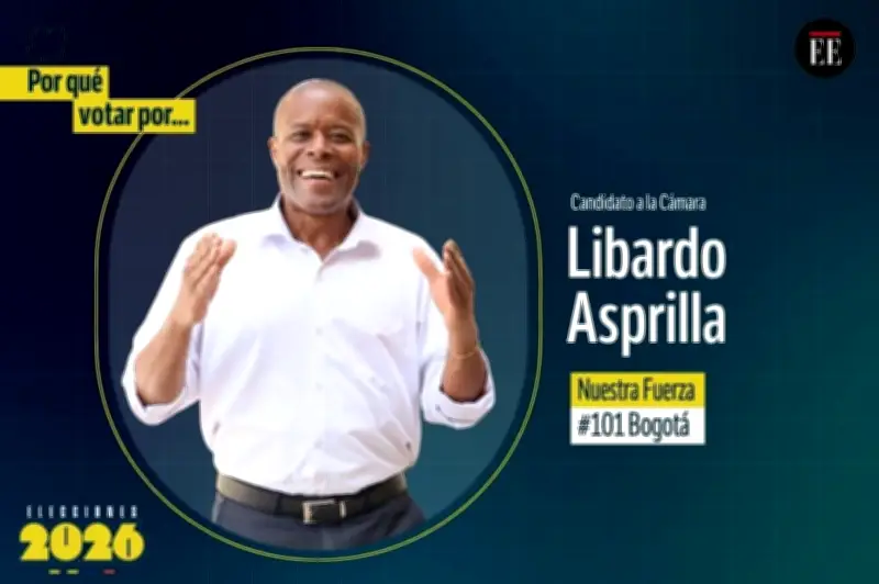 Libardo Asprilla: 'Mi motivación es que la política mejore la vida de la gente'