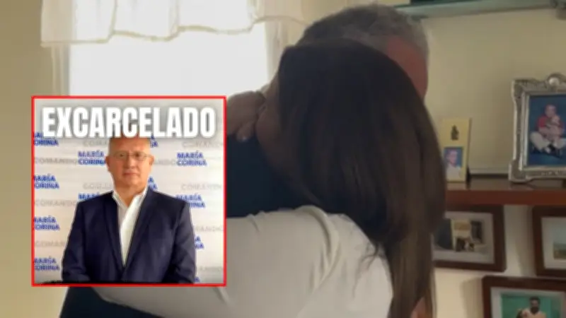 Liberan a Perkins Rocha, asesor legal de María Corina Machado en Venezuela