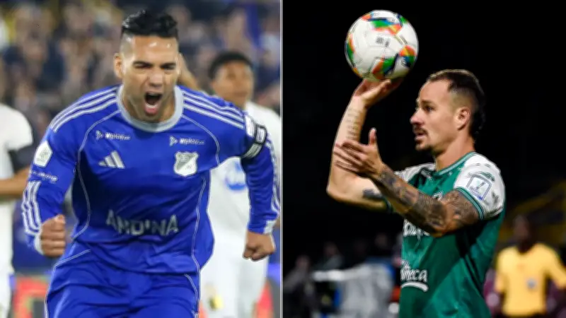Liga BetPlay: Millonarios asciende con gol de Falcao mientras Deportivo Cali cae ante Inter
