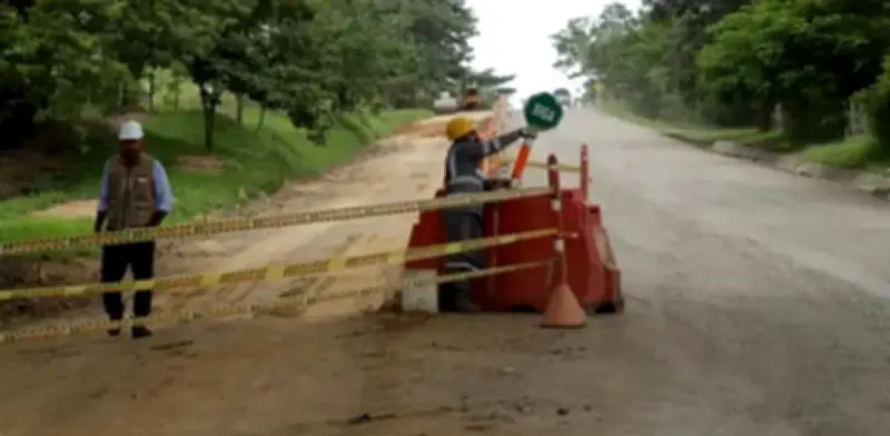 Lluvias mantienen 14 cierres totales en vías nacionales: Ministerio de Transporte