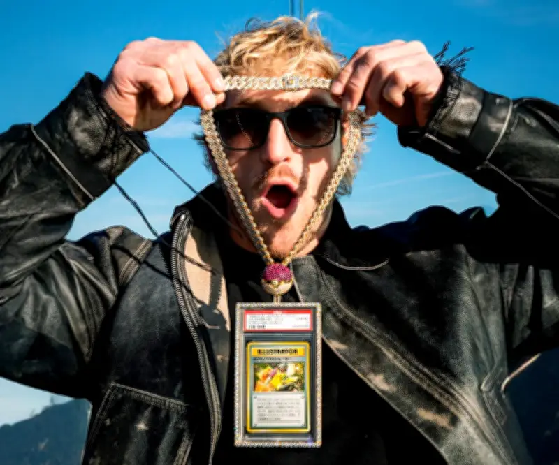 Logan Paul vende carta Pikachu por US$16 millones: récord mundial en coleccionismo