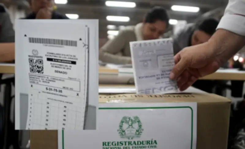 Los formularios E-14: el corazón del proceso electoral colombiano y su polémica sobre espacios en blanco