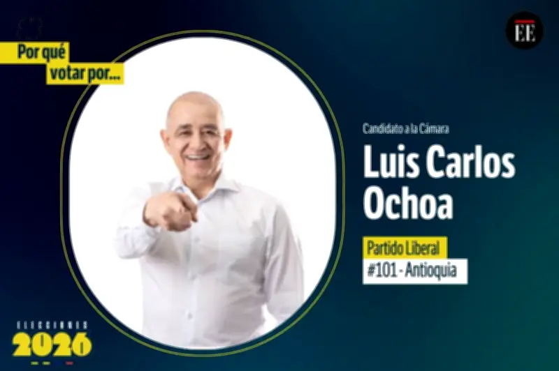 Luis Carlos Ochoa: 'El que resuelve, soy yo' en su aspiración a la Cámara de Representantes