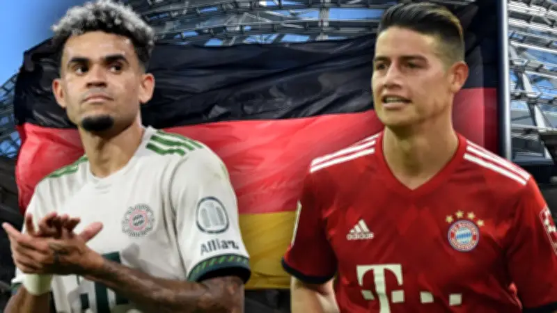 Luis Díaz supera a James Rodríguez en Alemania con estadística clave en el Bayern