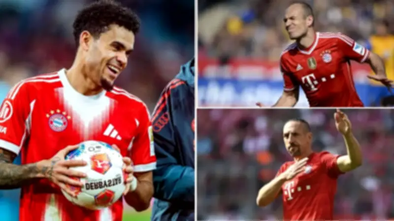 Luis Díaz supera a leyendas del Bayern Múnich: Ribery y Robben quedan atrás