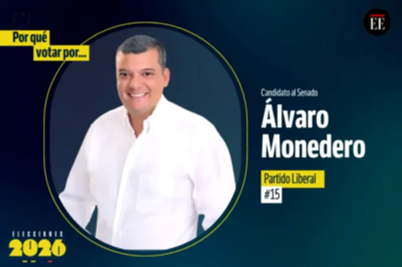 Álvaro Henry Monedero, candidato liberal al Senado, revela su agenda legislativa y posturas políticas