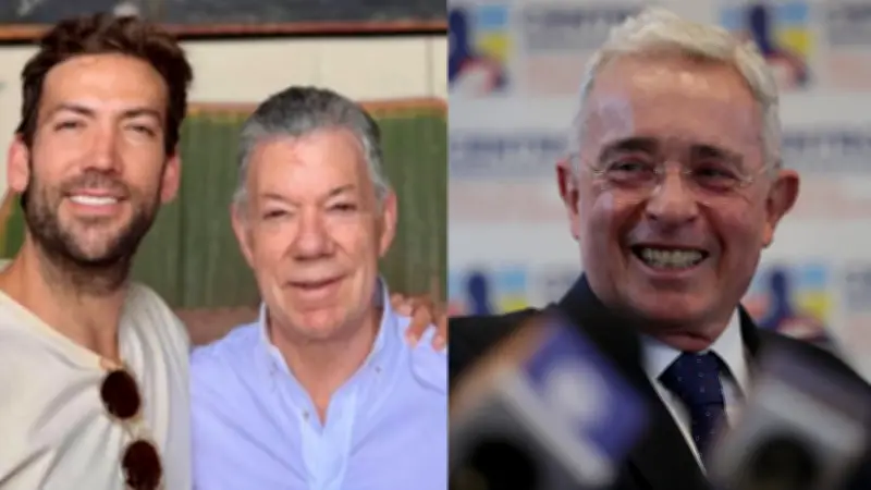 Álvaro Uribe confiesa sentir pánico por Juan Manuel Santos y genera reacciones