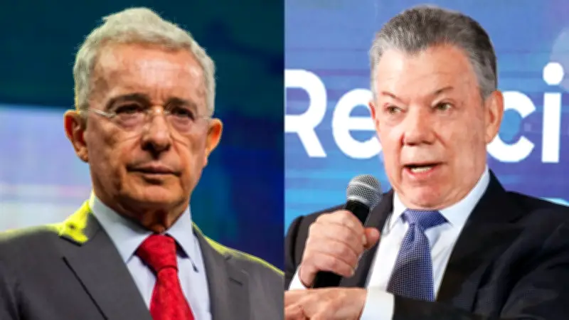 Álvaro Uribe confiesa tenerle 'pánico' a Juan Manuel Santos en entrevista exclusiva