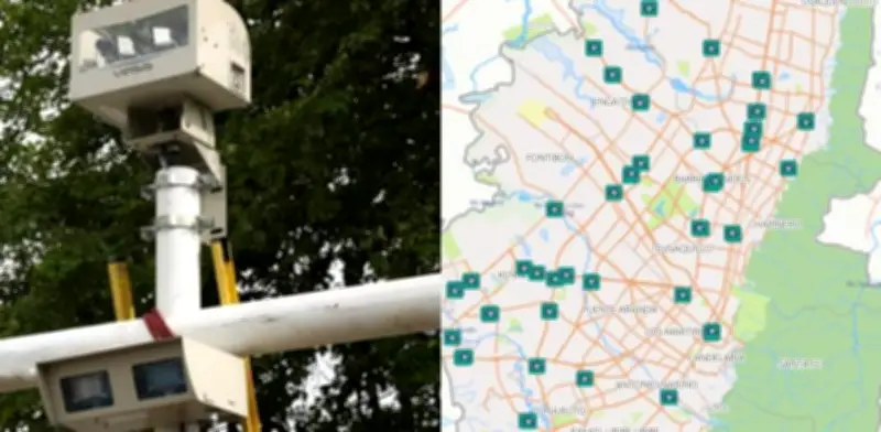 Mapa revela ubicación de cámaras de fotomultas en Bogotá: conozca los puntos de control