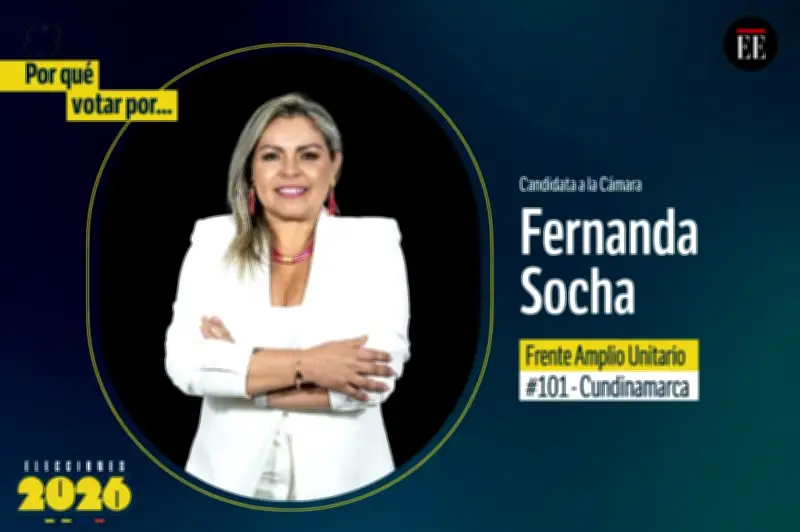 María Fernanda Socha Puentes: Candidata al Congreso con Propuestas de Reforma en Salud y Seguridad