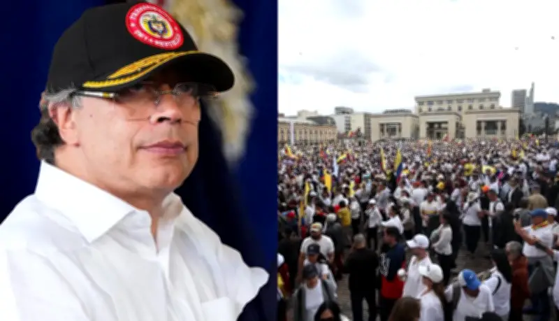 Marchas nacionales por salario mínimo: Petro convoca movilizaciones este 19 de febrero