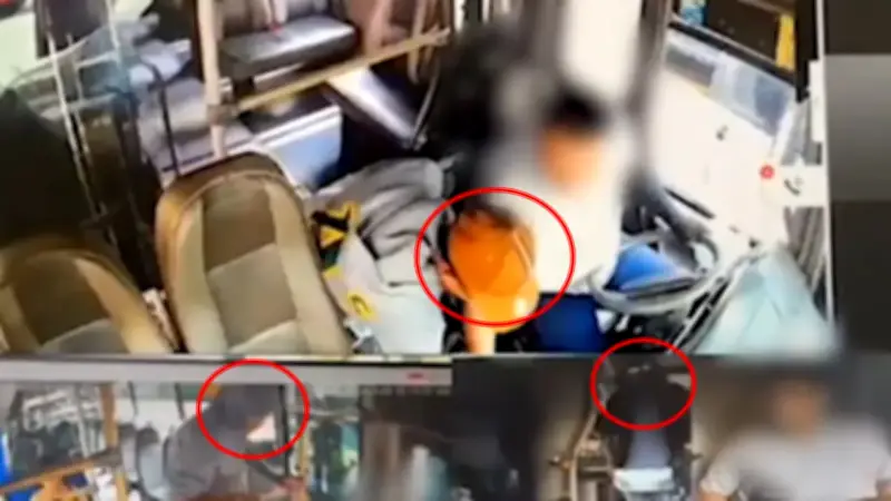 Medellín: Cámaras identifican a un mismo delincuente que roba a conductores de buses en el centro