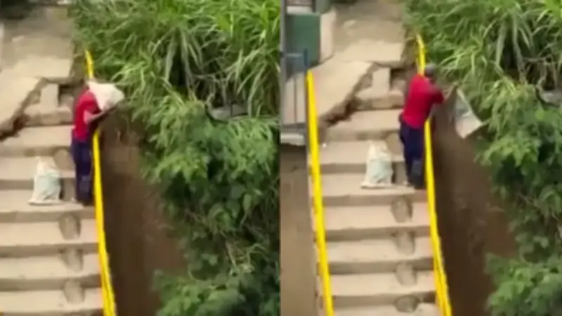 Medellín impone 78 multas por vertir residuos en quebradas, alerta por riesgo de desbordamientos