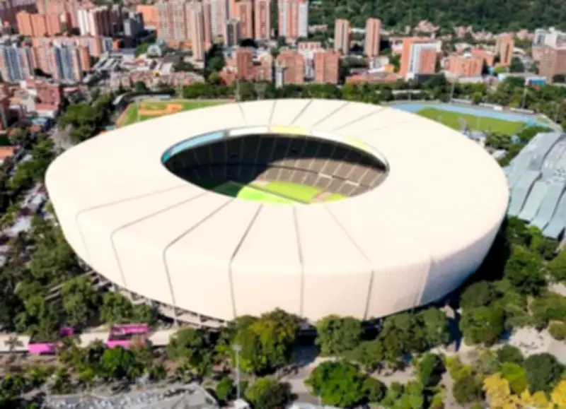 Medellín presenta plan de remodelación del Estadio Atanasio Girardot con inversión de $750.000 millones