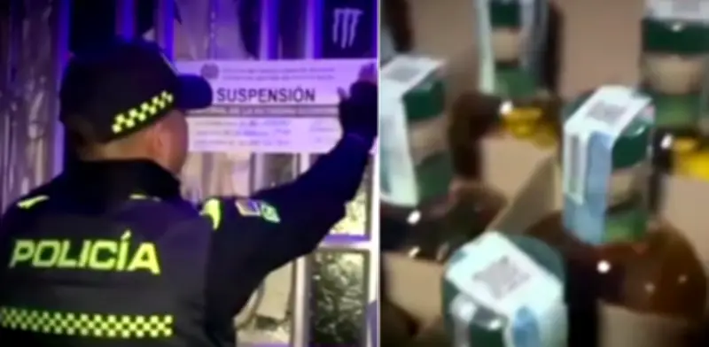 Megaoperativo en Bosa: incautan licor adulterado, armas blancas y capturan a tres personas