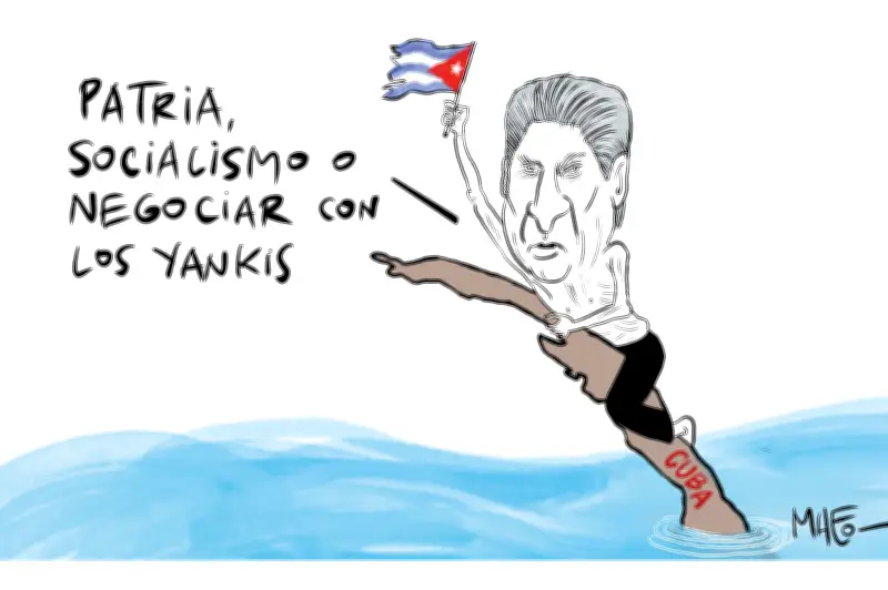 Mheo critica la corrupción política en su más reciente caricatura editorial