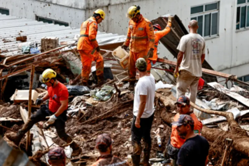 Minas Gerais llora 46 muertos por lluvias torrenciales mientras el lodo amenaza con más desastres
