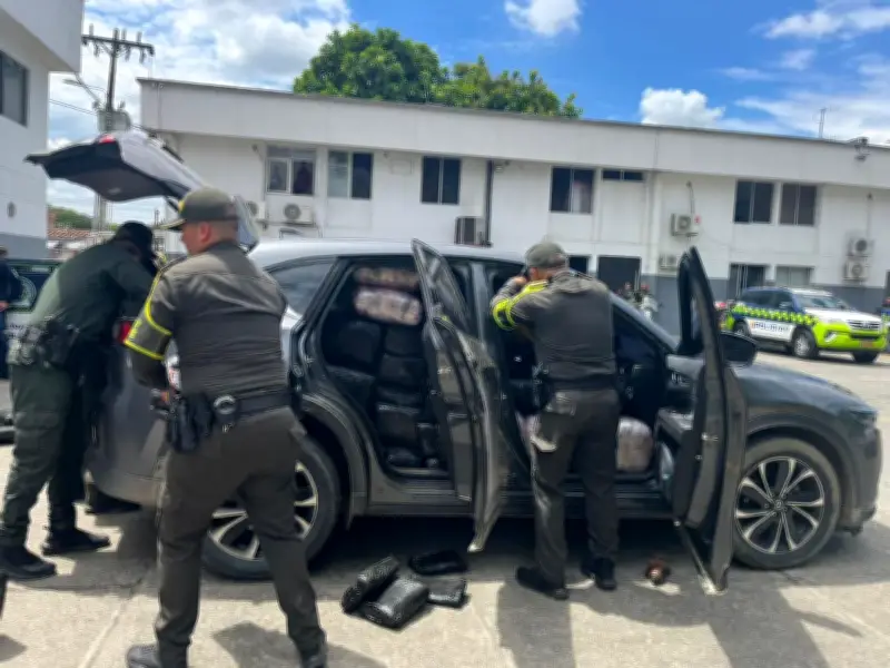 Modalidad 'kamikaze' y caletas: así mueven marihuana por el Valle del Cauca en 2026