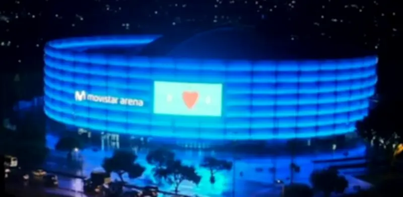 Movistar Arena logra 86% de aprovechamiento de residuos y energía 100% renovable en 2025