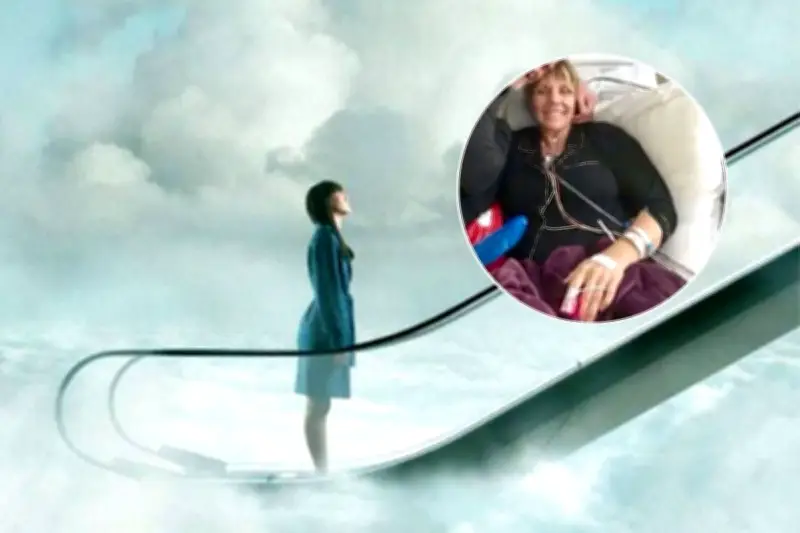 Mujer revive tras 27 minutos muerta y escribe 'Es real' sobre su experiencia celestial