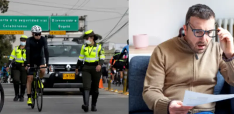 Multas superiores a $200.000 para ciclistas que no bajen de la bicicleta en puentes peatonales