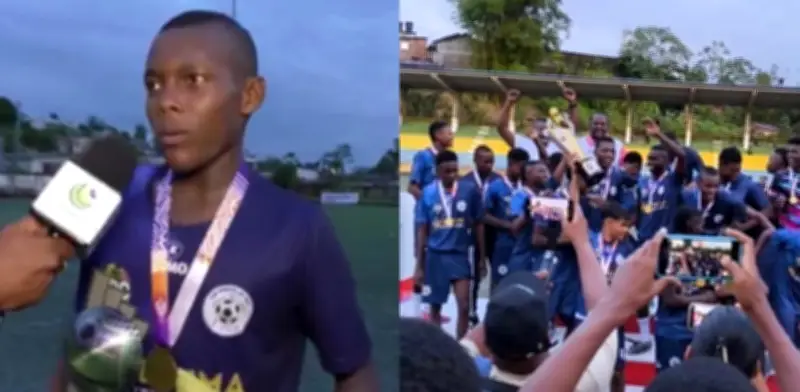Niño goleador en Chocó dedica premio a su madre: 'Se la voy a mandar a mi mamá'